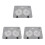 3Pièces Support Clavier Incliné Avec Ventilation Pour Portable 7