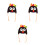 3Pièces Chapeaux Bébé Multicolores Tricot Hiver 6