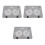 3Pièces Support Clavier Incliné Avec Ventilation Pour Portable 6