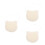 3Pièces Éponges En Muslin Doux Pour Bain Et 7