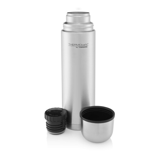 Thermos Thermos Thermo Cafe SS Flask  181109 Silver 05 Litre 2