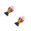 2Pièces Griffoir Chat Sisal Coloré Jeu Pour 7