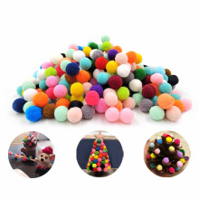 180Pièces Pompons Colorés Doux Pour Sur Sacs Vêtements