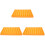 3Pièces Rangement Bits Forets Orange Support Pour Bureau 2