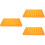 3Pièces Rangement Bits Forets Orange Support Pour Bureau 6