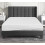 Sapphire collection 200 Thread Count 100% Egyptian Cotton Fitted Sheet (Double, White) 3