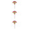 3Pièces Pinceaux Professionnel Bois Poils Nylon Multi 5