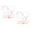 2Ensembles Rose + Accessoires Cheveux 10