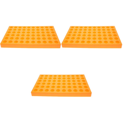 3Pièces Rangement Bits Forets Orange Support Pour Bureau 2