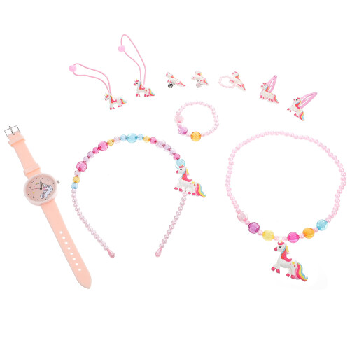 2Ensembles Rose + Accessoires Cheveux 1