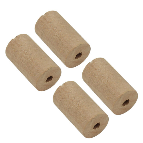 8Pièces Bouchons Piccolo Kaki Liège Protection Accessoires 2