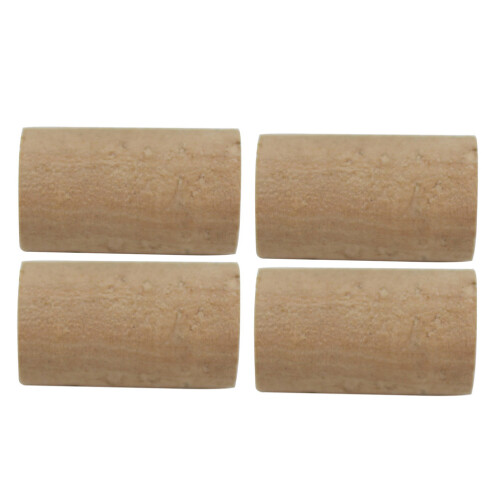 8Pièces Bouchons Piccolo Kaki Liège Protection Accessoires