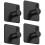 Aikzik Self Adhesive Hooks, 4 Stick on Hooks Stainless Steel 1