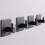 Aikzik Self Adhesive Hooks, 4 Stick on Hooks Stainless Steel 4