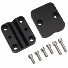 2Pièces Support GPS Aluminium Noir Et Durable Pilote