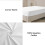 My Home Store Cotton Fitted Sheets King Size - 4