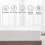 My Home Store Cotton Fitted Sheets King Size - 6