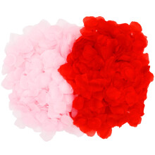 1200 Pieces Red&Pink Rose Petals, Artificial Rose