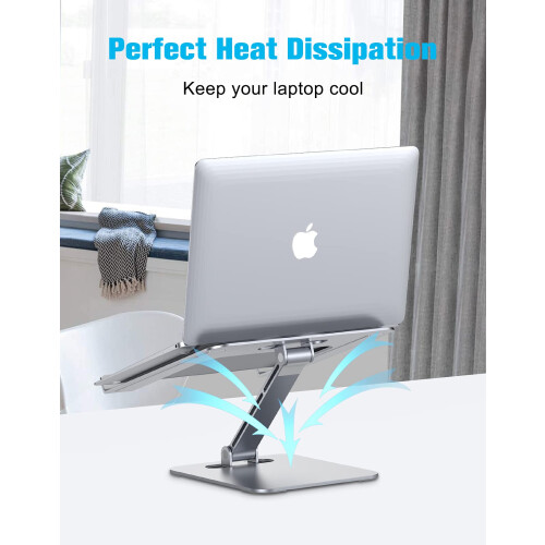 Babacom Laptop Stand - Ergonomic Foldable Computer Stand with Adjustab 2