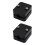 2Pièces Support GPS Aluminium Noir Et Durable Pilote 4