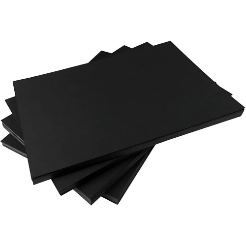 Hawksbill Paper 180GSM A4 Black Card