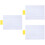 3Ensembles Petits Tableaux Blancs Effaçables Lignes Pour Maison 8