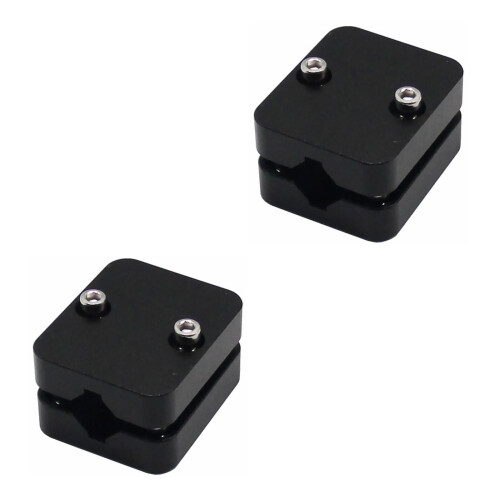 2Pièces Support GPS Aluminium Noir Et Durable Pilote 2