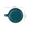 2Pièces Assiettes De Service Céramique Vert Ergonomique Four 10