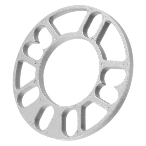 2Pièces Accessoires Roues Camion Aluminium Robustes Argent 1