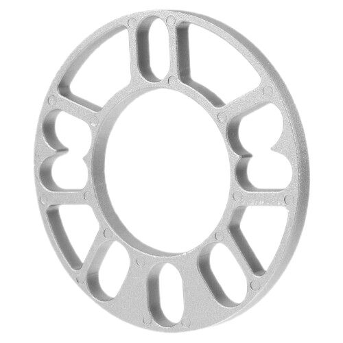 2Pièces Accessoires Roues Camion Aluminium Robustes Argent
