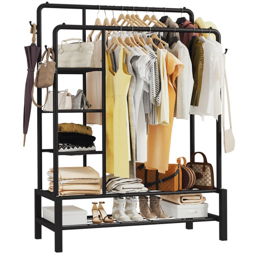 Klass Home Collection Heavy Duty Clothes Rail