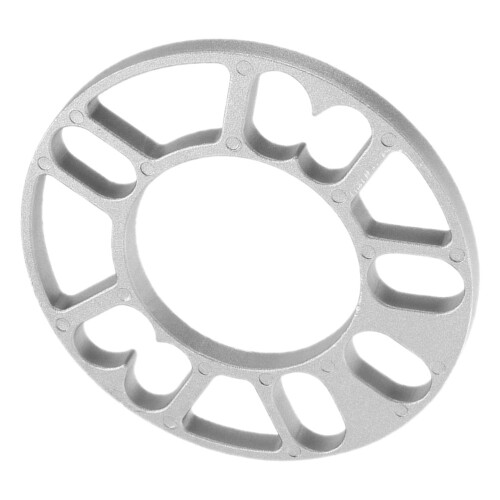 2Pièces Accessoires Roues Camion Aluminium Robustes Argent 2