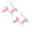 4Pièces Levier Enfant Rose Aluminium ABS Réactif Durable 6