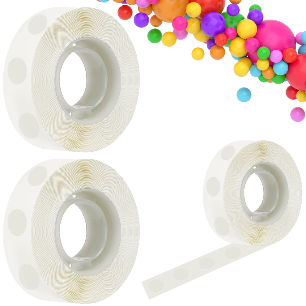 Sumwitum 600 Pcs Balloon Glue Dots Removable Balloon Sticky Spotsextra Strong Glue D