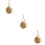 3Pièces Suspendue En Bois Beige Multifonction Pour 11