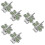 6Pièces Clips Marqueurs Golf En Aluminium Pour Décoration 8