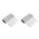 2Pièces Décoration Textile Plastique Strass Pour Loisirs 4