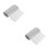 2Pièces Décoration Textile Plastique Strass Pour Loisirs 3