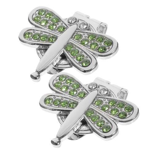 6Pièces Clips Marqueurs Golf En Aluminium Pour Décoration 1