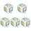 5Pièces Cube Éducatif Durable Vert Clair Pour Compétences Manuelles 3