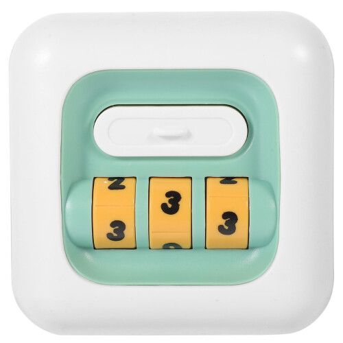 5Pièces Cube Éducatif Durable Vert Clair Pour Compétences Manuelles 1