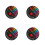 4Pièces Plaques Suspendues Design Rentrée Classe Accueil 9