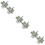 6Pièces Clips Marqueurs Golf En Aluminium Pour Décoration 10