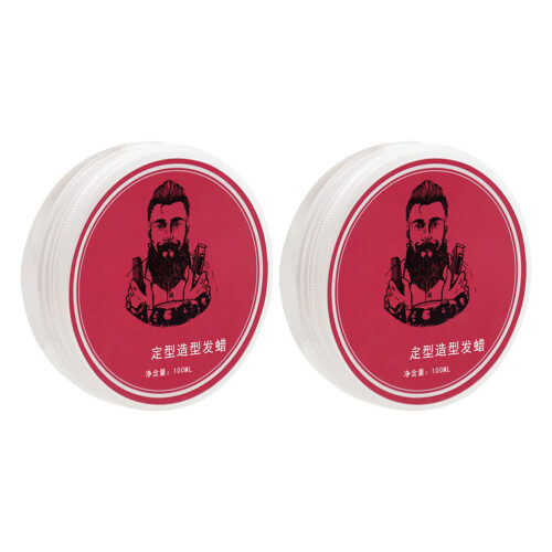 6Pièces Pommade Coiffante Cire Tenue Longue Volume