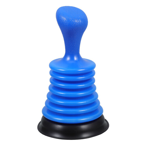 2Pièces Petit Déboucheur ABS Bleu Portable Pour Évier Douche 1