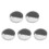 5Pièces Kit Science Magnétisme Poudre De Fer Durable Noire 7