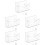 5Sets Acrylic Mail Holder Desktop Organizer for Letters and Envelopes 8