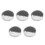 5Pièces Kit Science Magnétisme Poudre De Fer Durable Noire 9