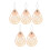 10Pcs Rose Gold Copper Needle Threaders Easy Threading Tool for Sewing 2