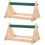 2Pcs Multi-Use Wooden Bird Stand Parrot Perch for Training and Play 6